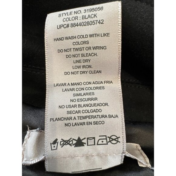 Philosophy Black Womens Motorcycle Jacket 2X Polyester Spandex Blend - Picture 6 of 8